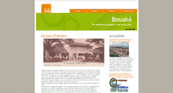 Desktop Screenshot of bouakeinfo.com