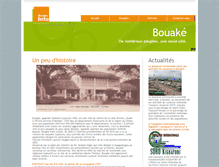 Tablet Screenshot of bouakeinfo.com